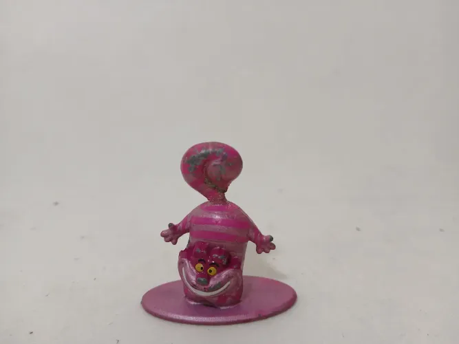 Miniatura colecionável Disney Gato risonho Alice no País das Maravilhas 