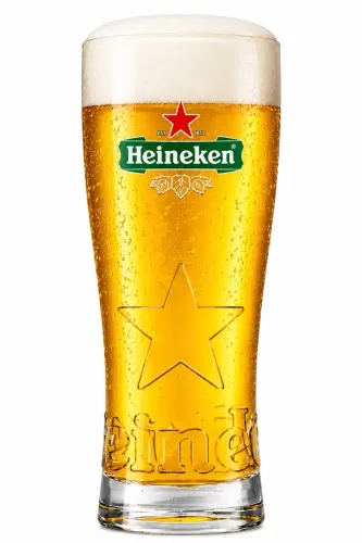 Copo Heineken Tulipa 250ml Chopp Relevo Star Glass