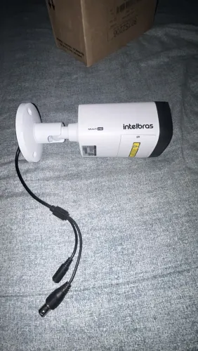 Câmera Intelbras funcionando perfeitamente