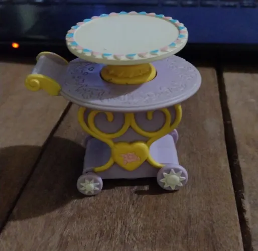 Carrinho de chá bela é a fera original Disney