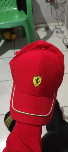 Boné Puma Scuderia Ferrari Race BB Cap Vermelho(Tamanho único) Original