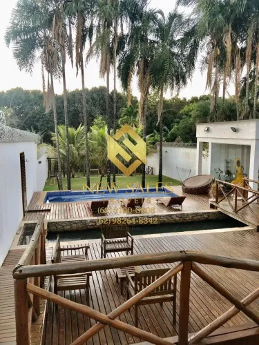 Casa/Chácara- 5 suítes, 1200m², piscina- Residencial Village Santa Rita IV