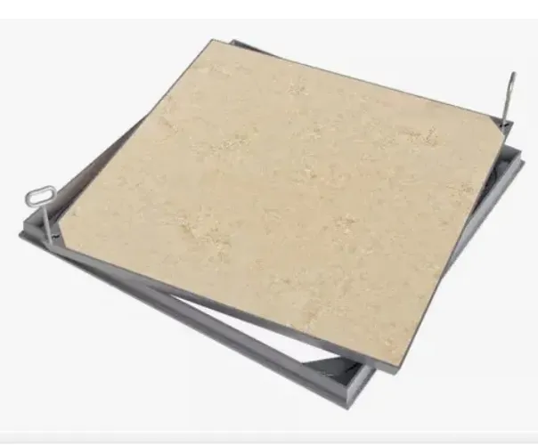 Tampão Alumínio modelo rebaixado 60x60