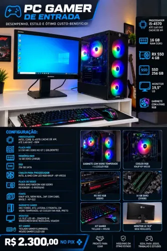 PC GAMER DE ENTRADA