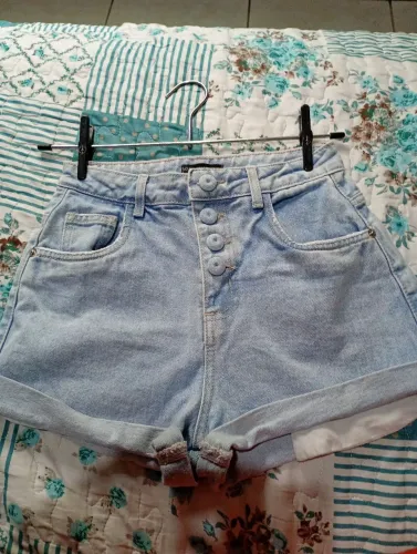 Shorts jeans infantil feminino
