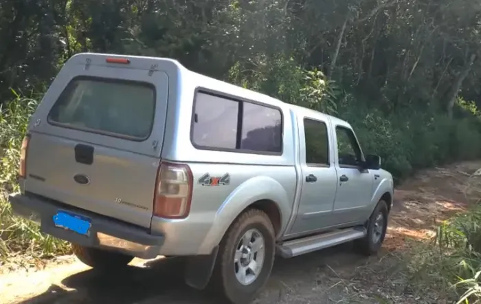Capota de fibra para Ford Ranger cabine dupla até 2011