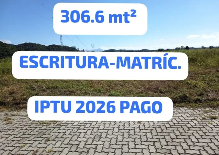 TERRENO PRONTO PRA CONSTRUIR