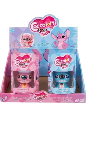 Chaveiros Stitch com gravador de voz