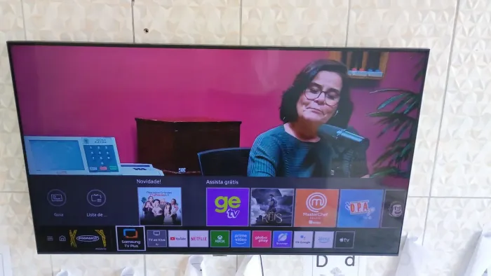Tv Samsung 50 polegadas smart 4k Alexa comando de voz Bluetooth Xbox jogos