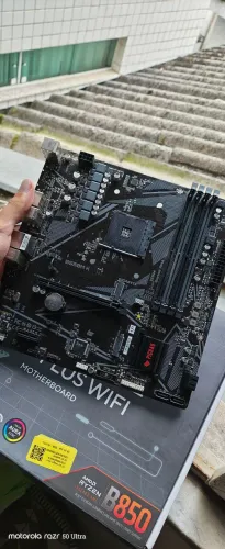 Placa mãe B550m