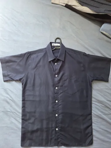 Camisa Manga Curta - cor Grafite - Tamanho P