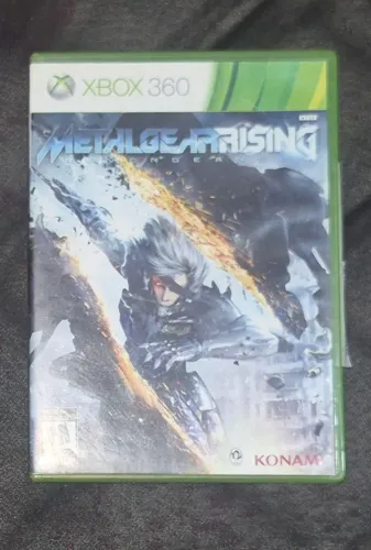 Jogo Metal Gear Rising Revengeance Xbox 360 Original