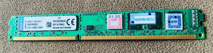 Memória 4GB Kingston 1333Mhz DDR3 