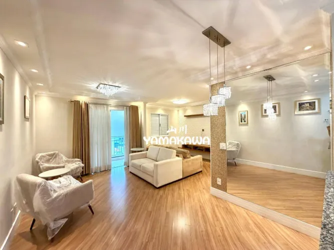 Apartamento com 2 dormitórios para alugar, 76 m² por R$ 6.220,00/mês - Jardim Anália Franc