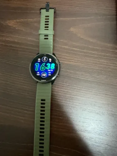 Garmin Forerunner 965 | Semi-novo | Tela AMOLED | Pulseira Verde