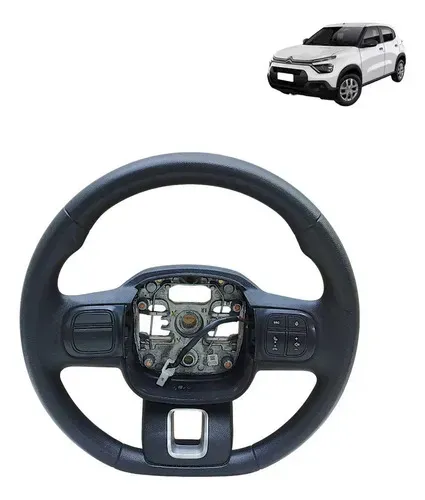 Volante Citroen C3 2020 A 2024 Preto