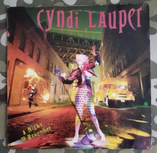 LP Vinil Cyndi Lauper - A Night To Remember (1989) VG+/VG