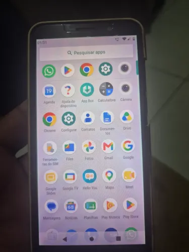 Celular Motorola bem conservado