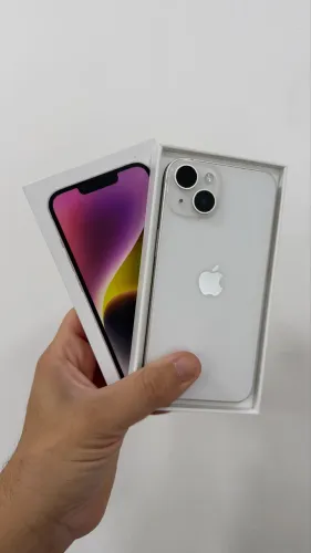 iPhone 14 128gb branco caixa e nota