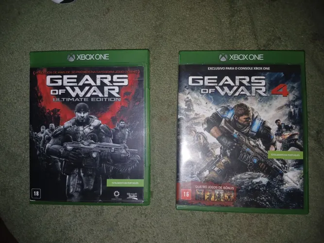 2 jogos de Xbox one