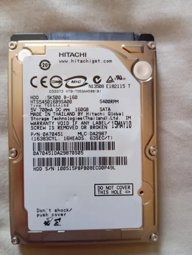 HD 160gb Hitachi