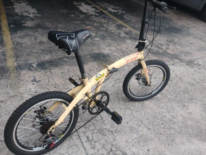 Bicicleta dobrável aro 20