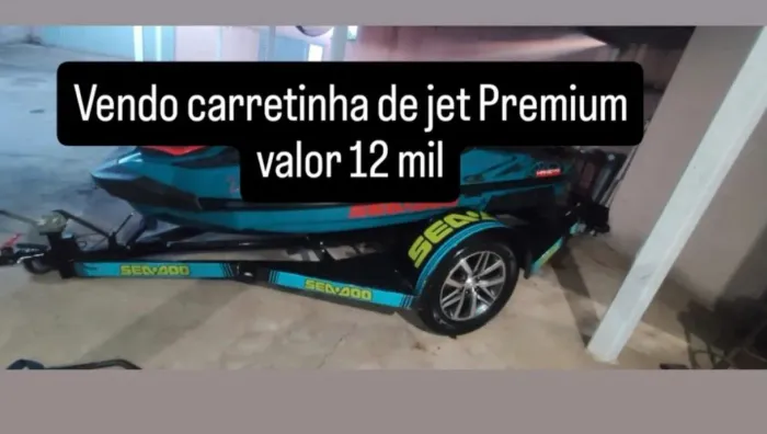 Carretinha de jet ski