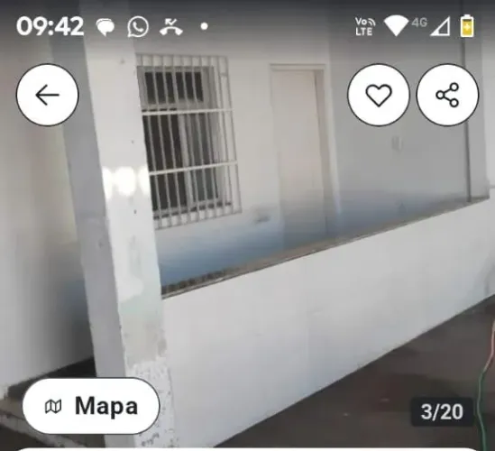Aluga-se apto amplo de 1 quarto.