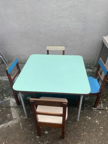 Conjunto infantil 4 lugares