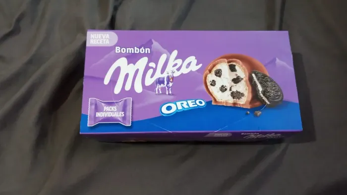 Caixa de bombom Milka 