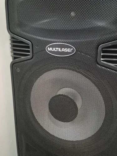 Caixa De Som Torre Multilaser Sp344 Preto 3,5kw Bluetooth