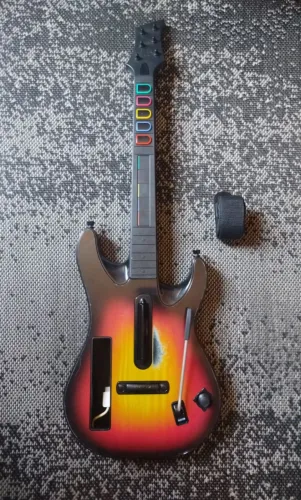 Guitarra guitar hero Nintendo wii
