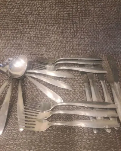 18 talheres inox lindos