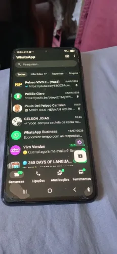 Vendo Celular Samsung M54 com 256 Gb de memória e nota fiscal