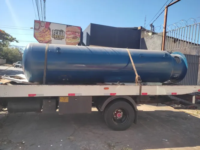 TANQUE DE AR COMPRIMIDO TIPO PULMÃO