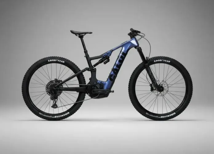 Bicicleta Elet Caloi E-vibe Peak Carbono 29