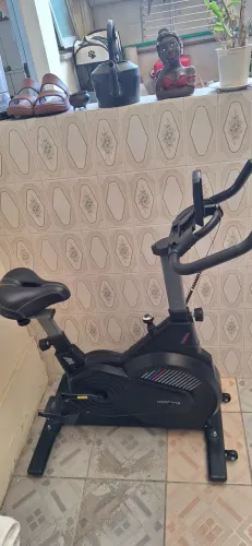Bicicleta Spinning Python Fly Z-006 Seminova - Pouquíssimo Uso