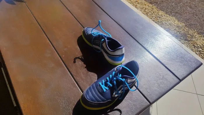 Chuteira Futsal Umbro X-Comfort Unissex - Marinho+Branco NOVAS - OPORTUNIDADE HOJE