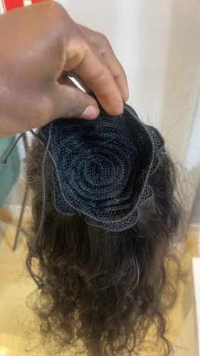 Aplique de cabelo humano 