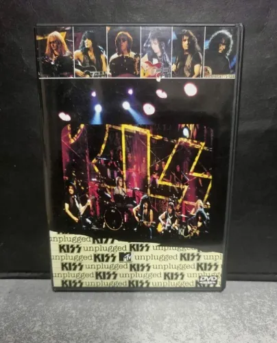 KISS UNPLUGGED DVD 100% ORIGINAL O MELHOR DVD DO MUNDO