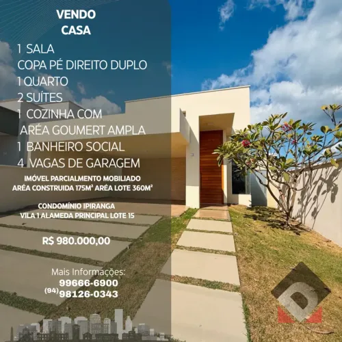 Imóvel para venda possui 175 metros quadrados com 1 quarto em Nova Marabá - Marabá - PA
