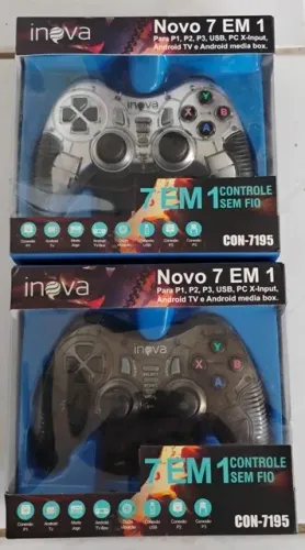 Controle joystick sem fio Inova CON-7195