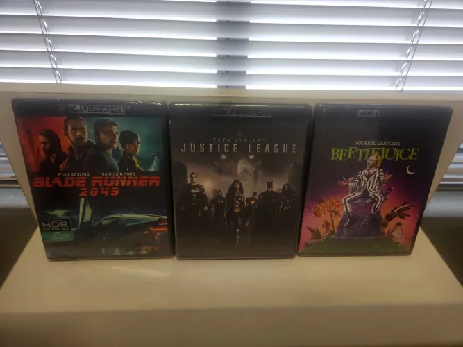 Blu-ray 4k lacrado Blade Runner 2049 para o Murylo