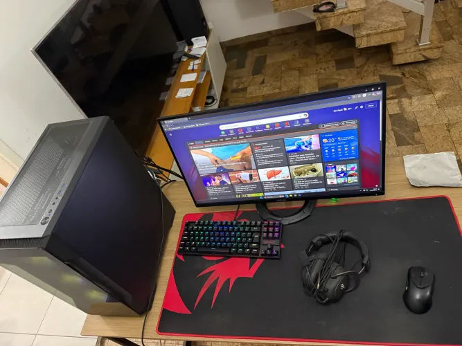 Pc gamer completo Ryzen 5 5600 + rx 7600
