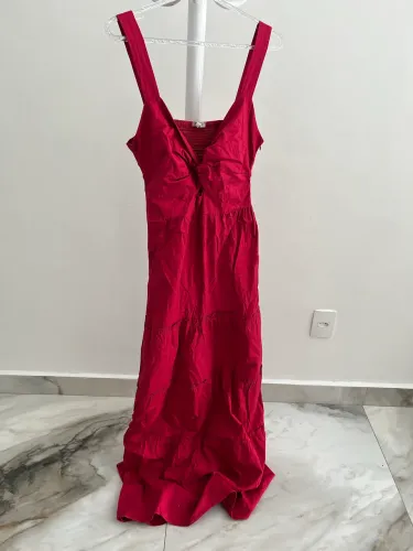 Vestido longo de algodão - Lizie PP