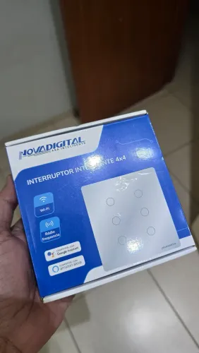 Vende-se interruptores de 6 teclas digital novadigital novo na caixa