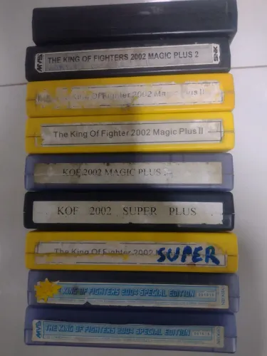Lot de cartucho de neo geo MVS 