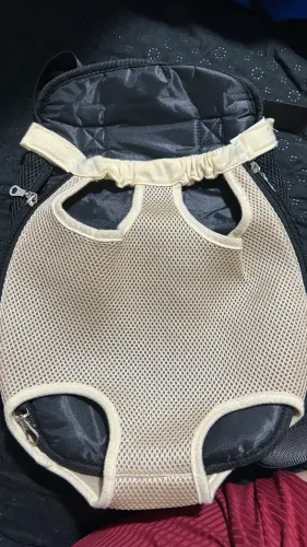 Bolsa transparente pet canguru 