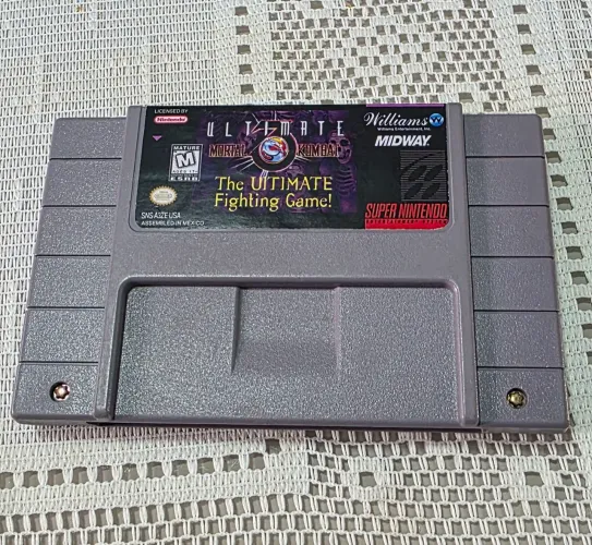 Mortal Kombat 3 Ultimate super nintendo original