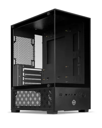 Gabinete Gamer TGT Legion, Mini-Tower, Lateral de Vidro, Preto, TGT-LGN-BK